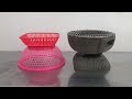 How to make a kitchen from a plastic basket is both easy and saves gas