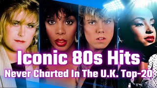Iconic 80S Hits Never Charted In The U.k. Top-20 Sade, Europe, Alison Moyet More