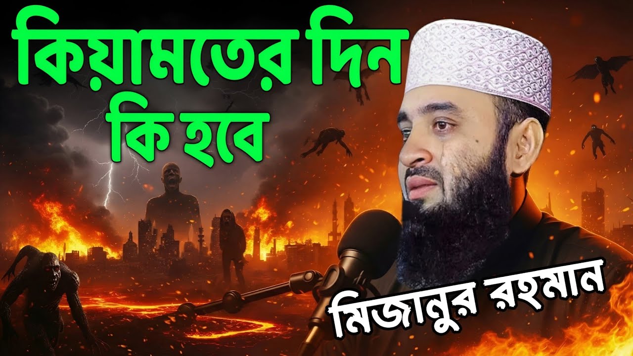 Mizanur Rahman Azhari New Jalsa | কিয়ামতের দিন কি হবে | Qiyamat er Din Ki Hobe | Islamic Waz 2025