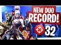 Wildcat and I's New Fortnite Duo Record Game!
