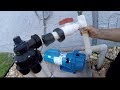 HOW TO INSTALL a LAWN SPRINKLER PUMP or any type of Irrigation