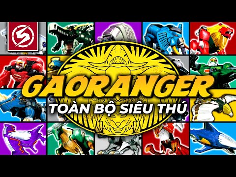 TOÀN BỘ SIÊU THÚ GAORANGER