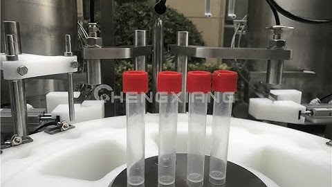 CX-GFT 10ml test tube filling machine,high speed filling capping machine