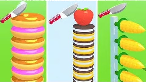 Slice It All! Very Satisfying and Relaxing ASMR Slicing Gameplay Video NEW UPDATE #sliceltall 