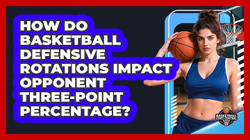 How Do Basketball Defensive Rotations Impact Opponent Three-point Percentage?