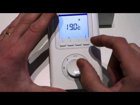 Vidéo: Thermostat De Chauffage Par Le Sol: Régulateur Et Thermostat Programmables Pour Plancher D'eau, Vanne Thermostatique