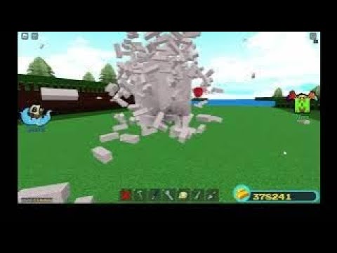 Destroying A Giant Destructible Building in Babft - YouTube