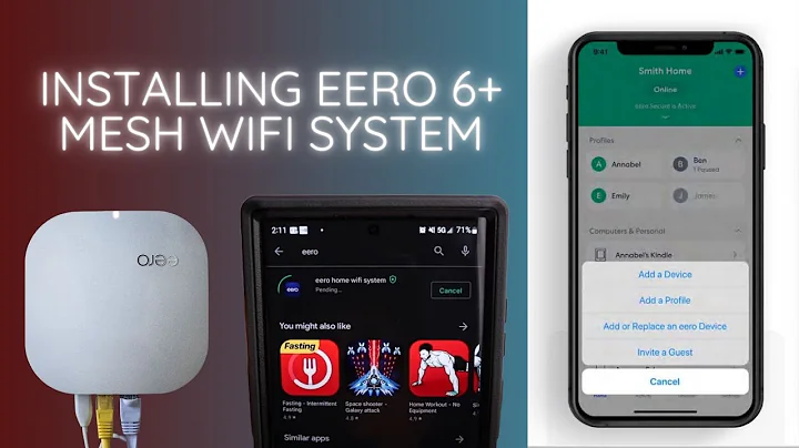 How to set up the EERO 6+ Mesh Wi-Fi System | EERO 6+ Setup