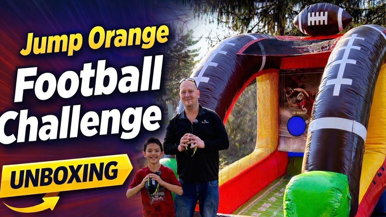 Jump Orange Football Challenge Unboxing — Worth Adding To Rental Inventory?