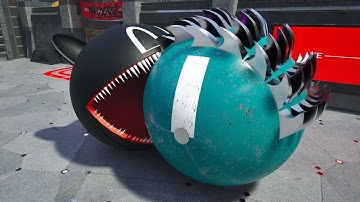 Survive the Labyrinth: Pacman’s Team vs Lava, Monsters, and Spiky Challenges