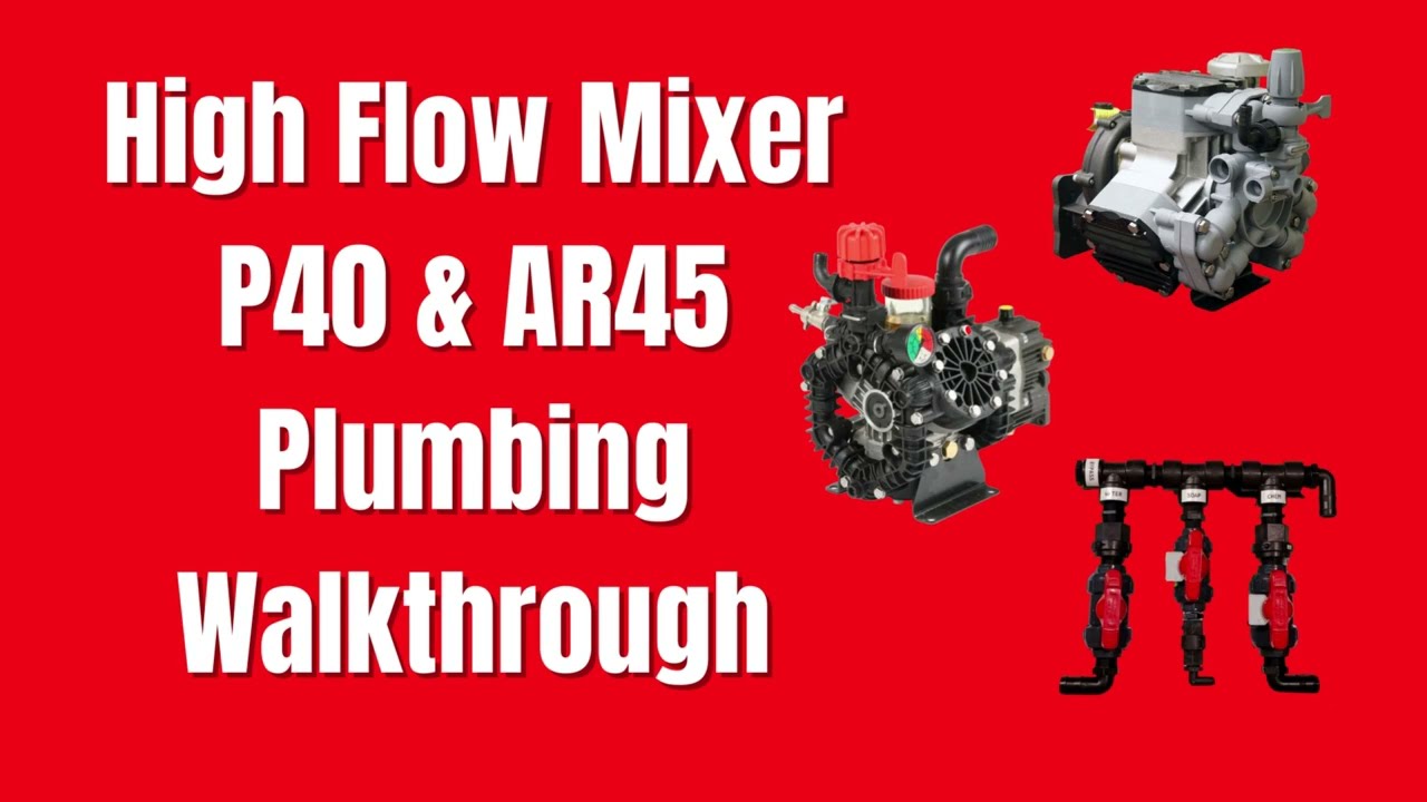 High Flow Mixer P40 AR45 Plumbing Walkthroughmotorized ball valve
