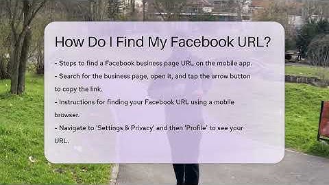 How Do I Find My Facebook URL? - Everyday-Networking
