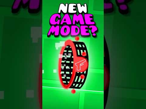 A NEW GAMEMODE added to GEOMETRY DASH?! #geometrydash #gd