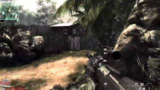 MW3 Quick Scoping -- L118A - AS50 - Barrett .50cal