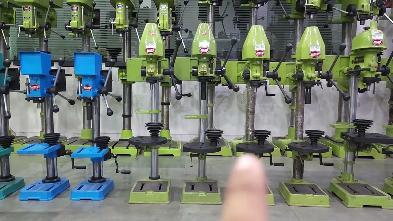 🔥 13mm Pillar Drilling Machine | Heavy Duty | Ramato Roent HMP | Rajlaxmi Machine Tools Rajkot India