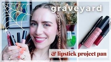 GRAVEYARD PROJECT PAN / 2024 Lipstick Project Pan! Successful Panning & New Empties