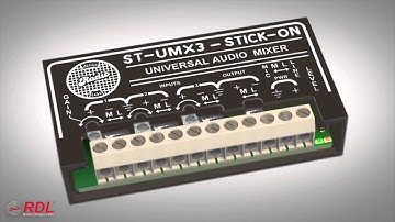 Radio Design Labs ST-UMX3 Universal Audio Mixer Overview | Full Compass