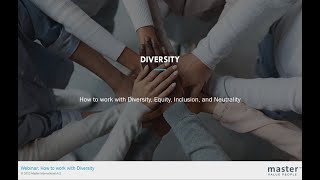 Master International Webinar - Diversity