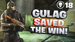 18 KILL WARZONE SOLO WIN! Gulag Saved The Win | Modern Warfare Warzone