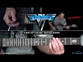 Van Halen - Light Up The Sky Guitar Lesson (FULL SONG)