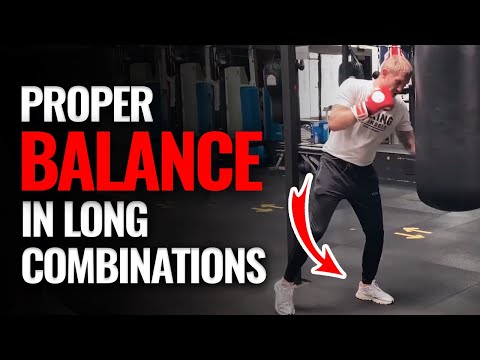 How to Keep Balance in Boxing when Throwing Long Combinations