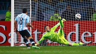 Penales Argentina vs Colombia - Copa América 2015 HD