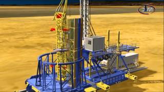 Drillmec Hydraulic Rig Series HH300/350 Rig up (2016)