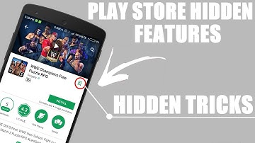 [Play store Secrets] Top Hidden features of Google play store (2016-2017) | Ocean Of Tech |