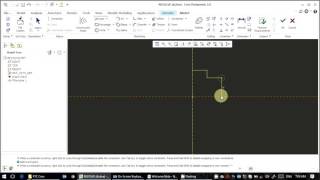 Revolve feature in creo parametric (2.0/3.0/5.0)