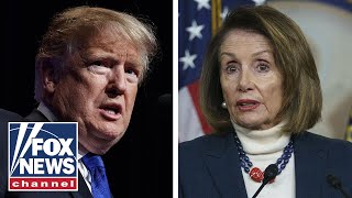 Border wall battle gets petty between Nancy Pelosi and President Trump