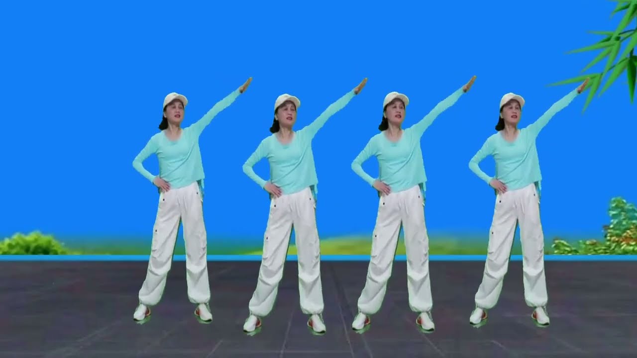 健身操《中国好姑娘》饭后练助消化减腰腹赘肉，燃脂瘦身效果好