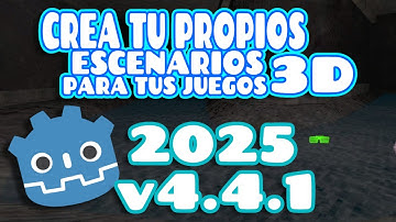 COMO HACER ESCENARIOS 3D PARA GODOT 4.4.1+ / Tutorial COMPLETO!!