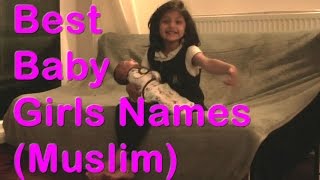 Best Muslim Baby Girl Names Amelia Lian Malika Jennah Eva Eliza Day 26 Youtube
