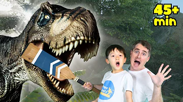 Dino Island Raptor Hunt! | Educational Dinosaur Videos for Kids