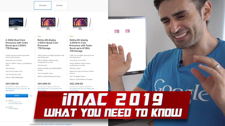 全新iMac (2019) | 没有T2、i9、Vega 64X Pro...购买指南💸