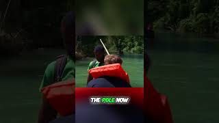 Jamaican Rafting Guide: Views, Vibes, and Variable Income #shorts