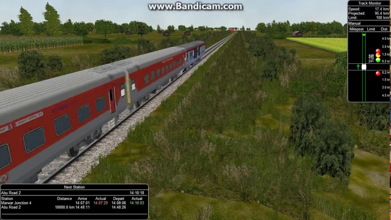 rajdhani-overtakes-red-ribbon-express-and-departs-marwar-jn-with-an