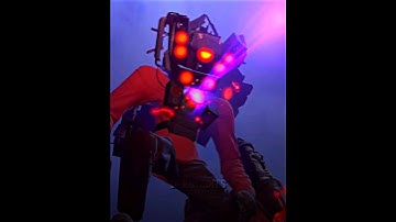 Titan Speakerman shows full power #skibiditoilet #viral #fyp