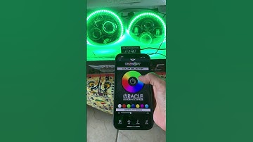 Oracle colorshift jeep jk rgb color selection