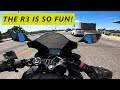 2019 Yamaha R3 Motovlog and Case Slider Install