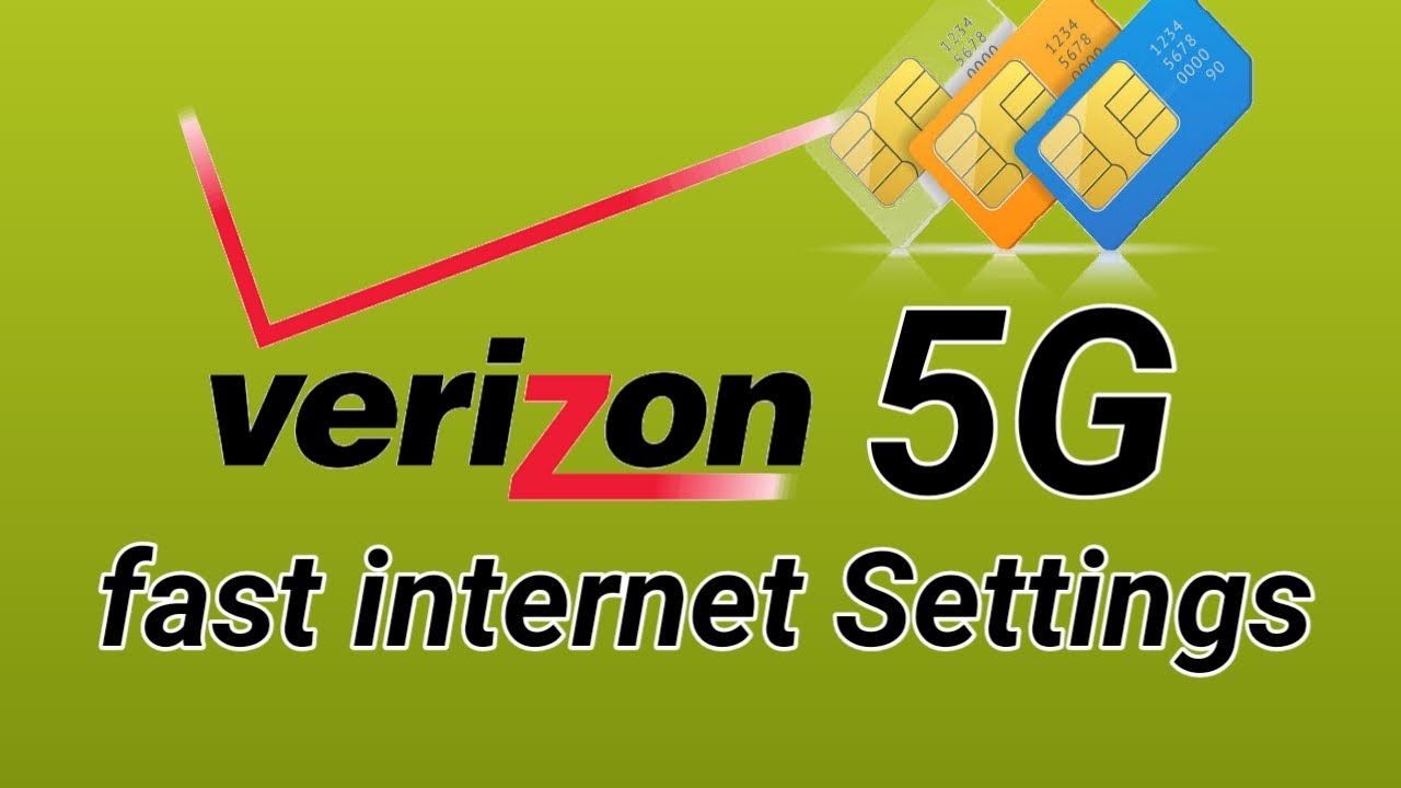 verizon 5g apn settings Verizon Settings 2022 YouTube