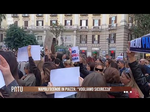 Napoli in piazza per la sicurezza: la protesta dei cittadini - Patù, la passione delle idee 21/10/26
