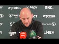 David Gray’s Press Conference | Aberdeen vs Hibernian