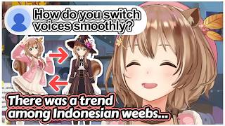 Risu Shares the Origin Lore of Her Voice-Switching Skills [Hololive ID]