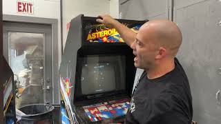 Finished up the first asteroids Arcade game and listed it for sale