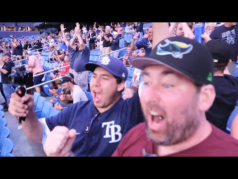Incredible Night at Tropicana Field - Tampa Bay Rays Wander Franco Hits 1st MLB Home Run vs Red Sox