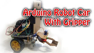 How to make a DIY Multi-functional robot car using Arduino - SriTu Hobby