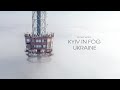Kyiv in Fog  Ukraine. Drone video. My sweet home.