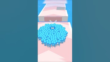 Blue Vs Red Count Masters Run  3D Gameplay Stickman War Lvl-4 #games #funny