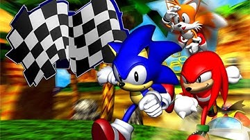 CGRundertow SONIC R for Sega Saturn Video Game Review
